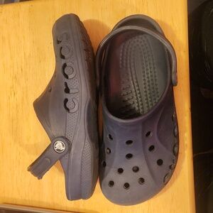 Crocs Baya Clog Sandals Unisex W8 M6 Blue Slip On Waterproof Classic Summer